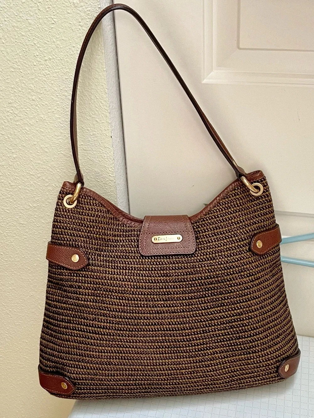 Eric Javits New York woven hobo bag